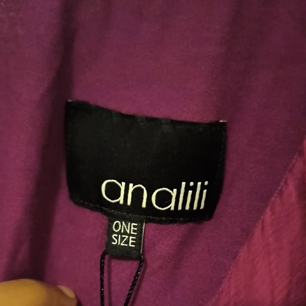 NWT Analili | One Shoulder Dress in Deep Purple - Picture 2 of 6